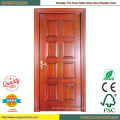 Preço de porta madeira PVC banheiro MDF Interior mais barato